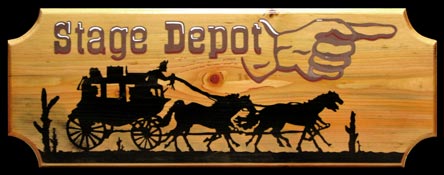 Specialty Sign on Wood
