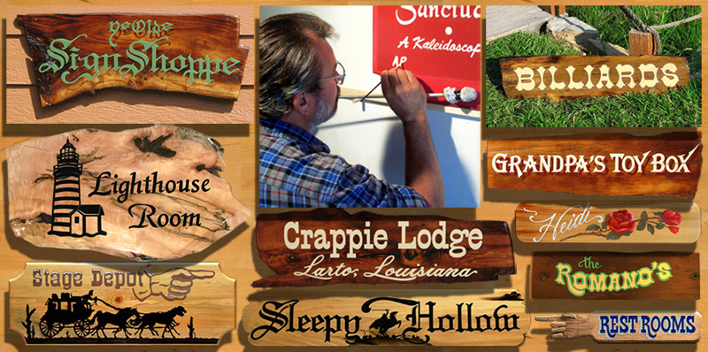 Lunamont Signs ~ Hand-Painted Wood Signs