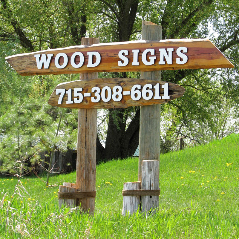 wood signs